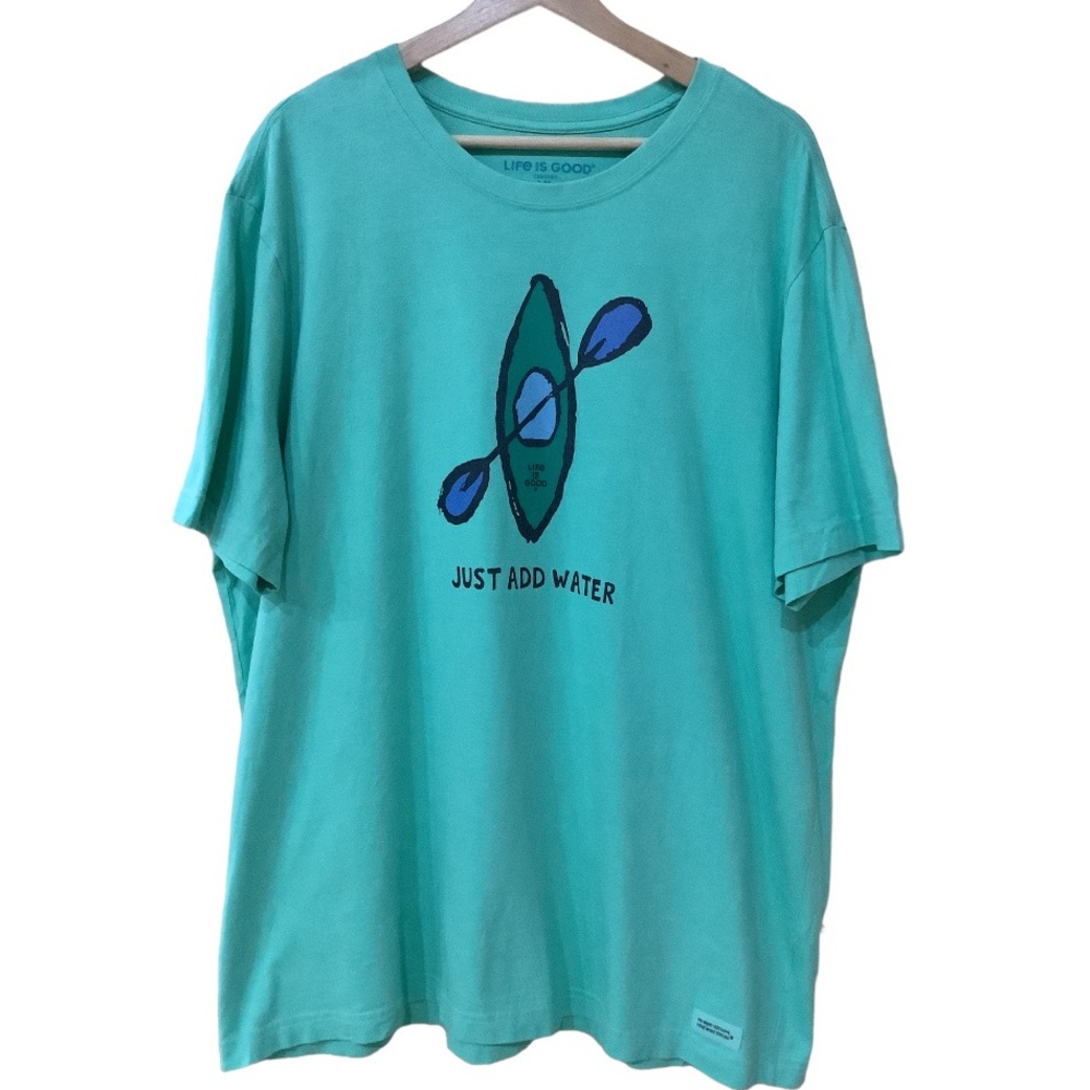 Life Is Good “Just Add Water” Men’s Cotton T-Shirt